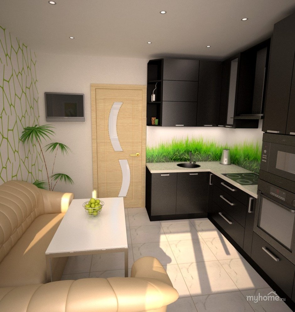 Дизайн проект для трехкомнатной квартиры 7-244