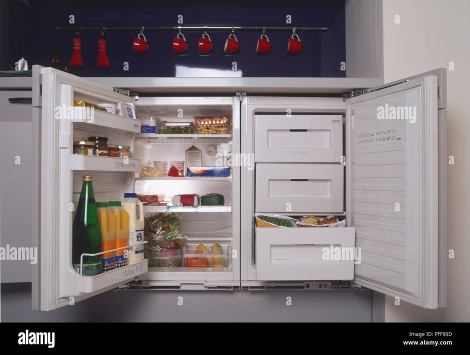 Встраиваемый горизонтальный холодильник