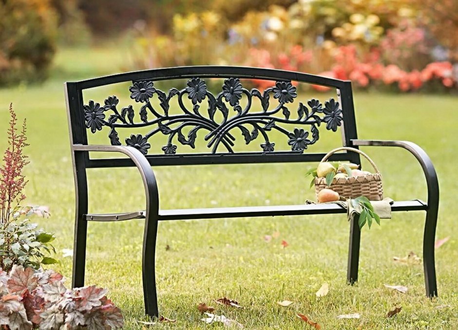 Красивые скамейки для сада