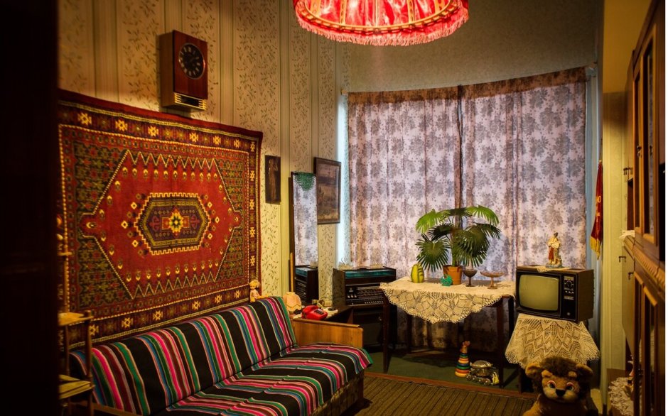 Комната в стиле СССР (65 фото)