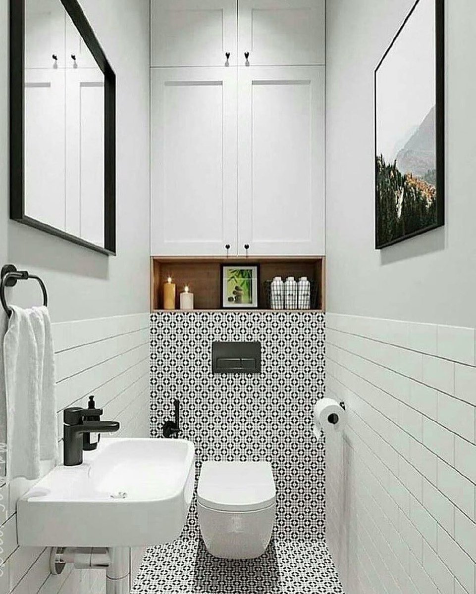 Современный дизайн туалета в квартире