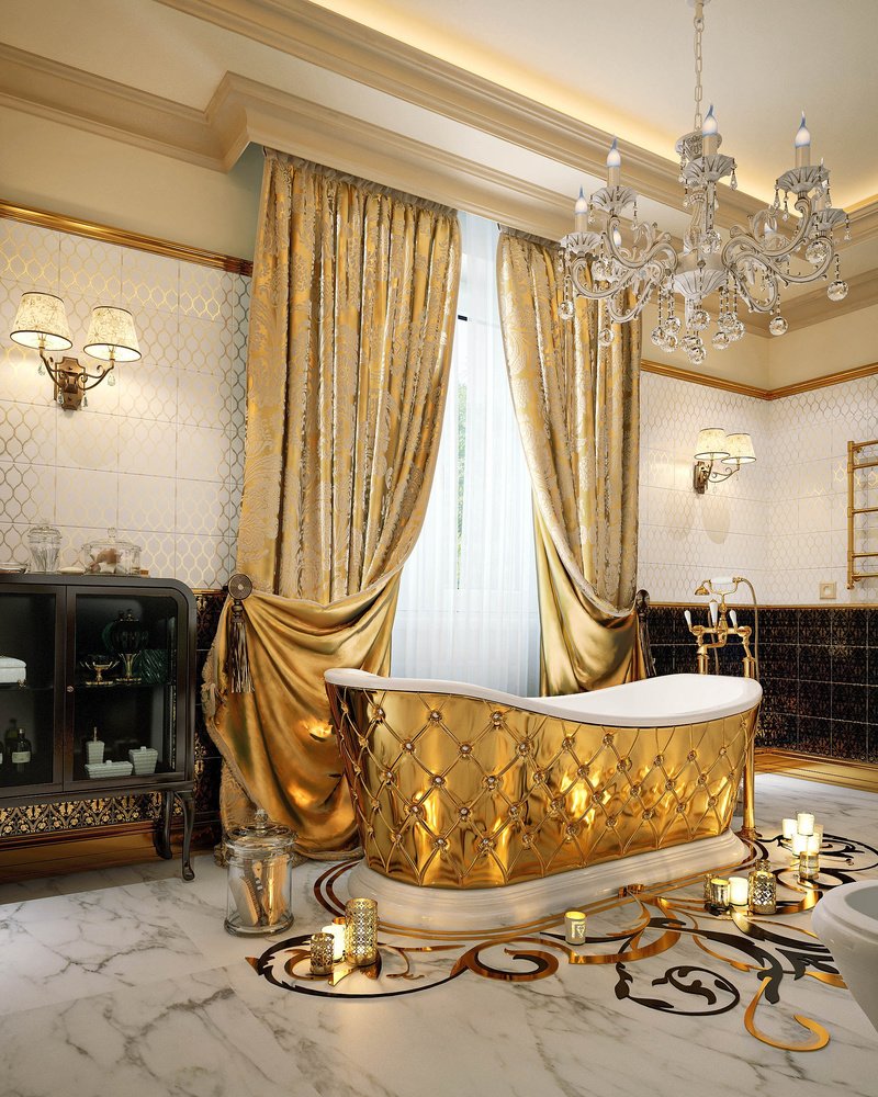 Золотая ванна Кендалл
