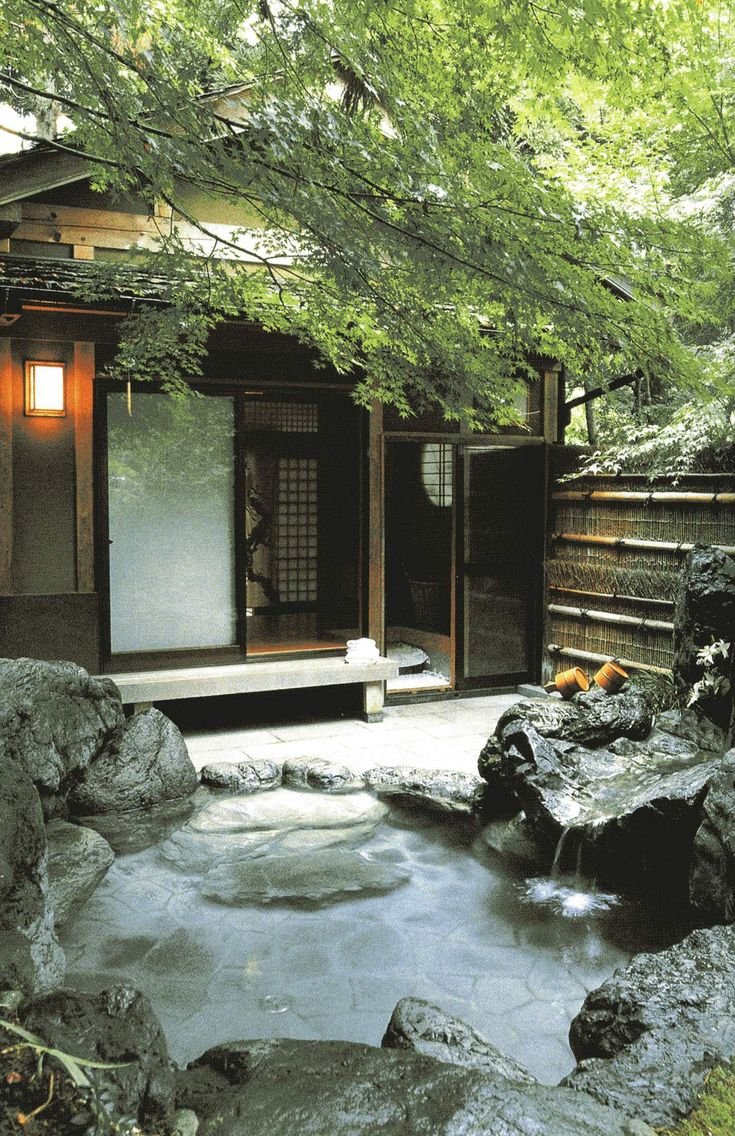 Баня в японском стиле