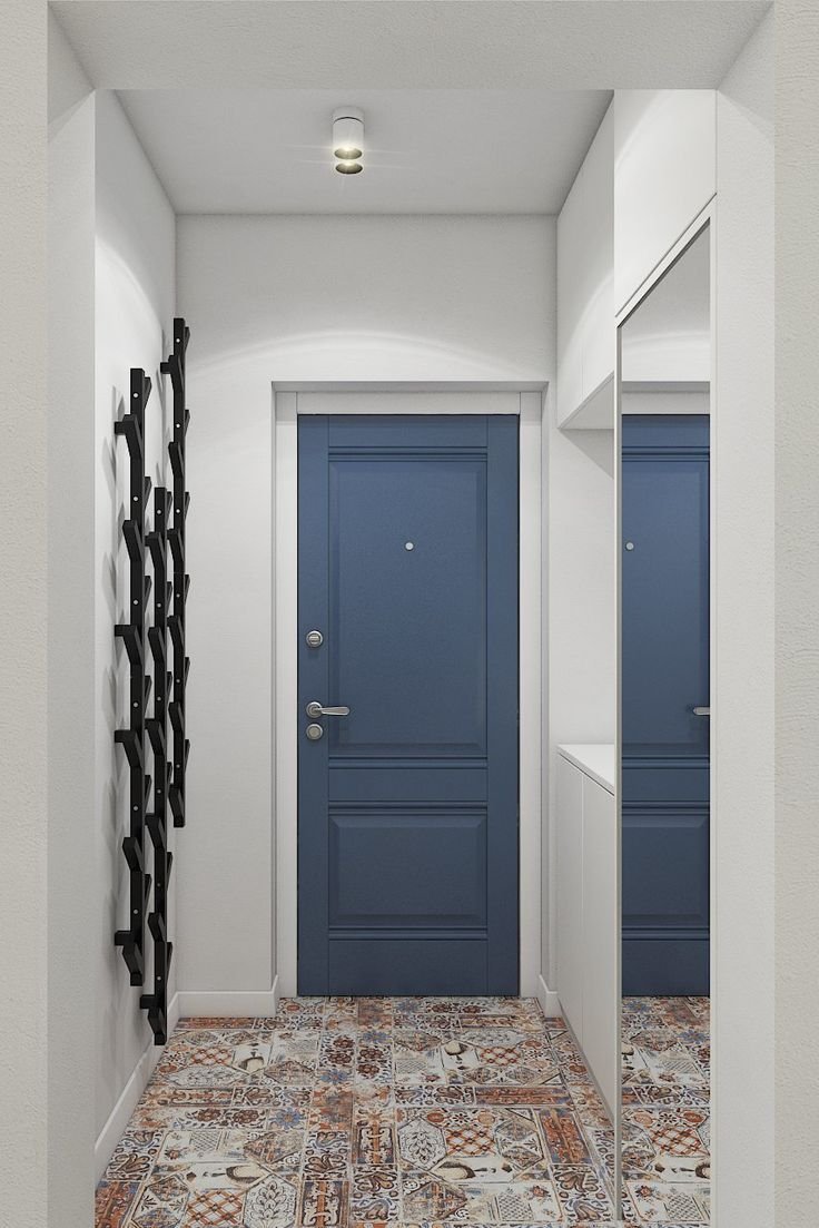 Входные двери в квартиру в скандинавском стиле
