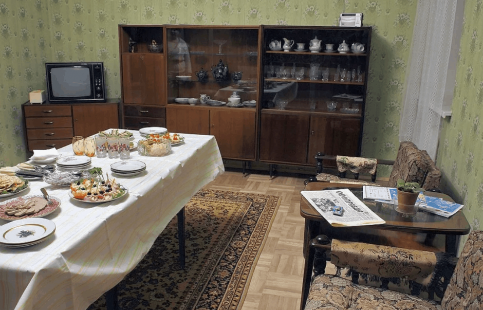 Интерьер Советской квартиры 70-80 годов