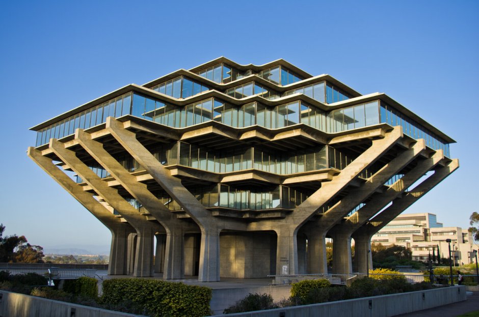 Библиотека Гейзеля, калифорнийский университет, Сан-Диего