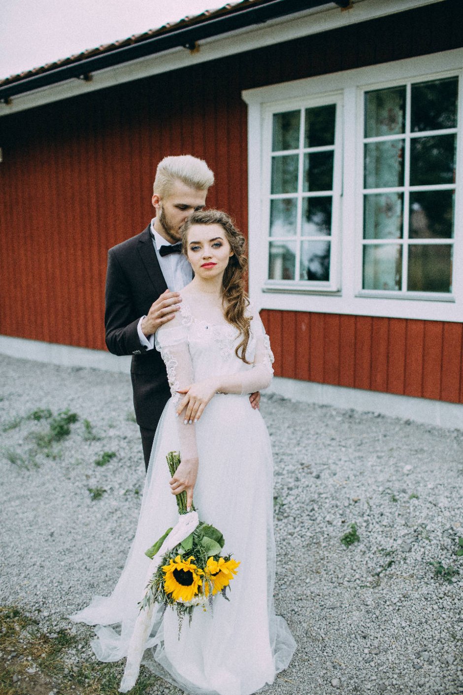 Свадебное платье в скандинавском стиле