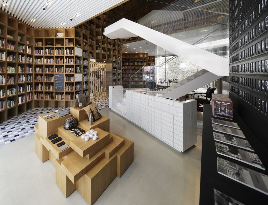 Книжный магазин в Сеуле Южная Корея