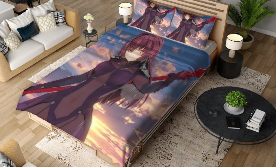 Кровать японская аниме