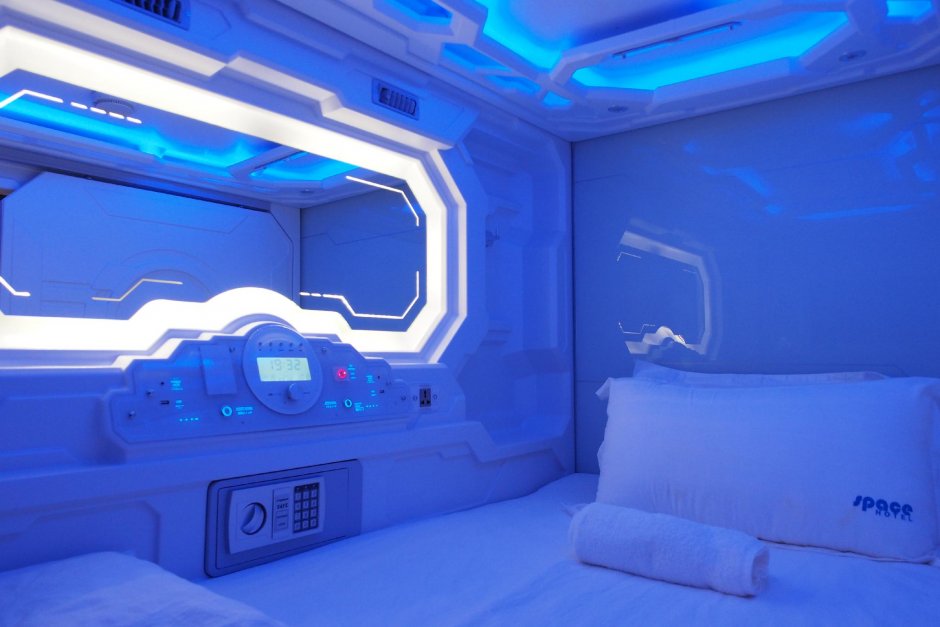 Отель будущего в космосе