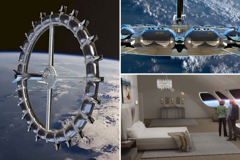 Космический отель будущего