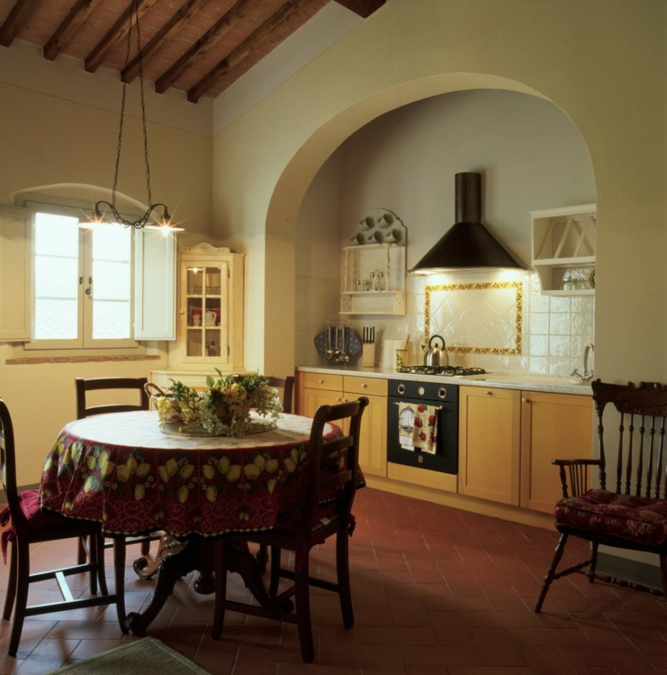 Кухня в стиле Тоскана