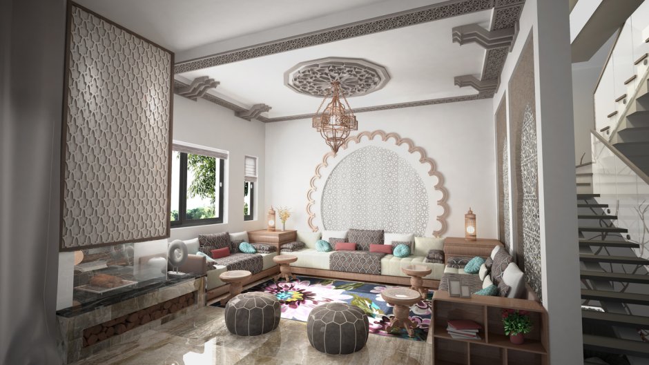 Интерьер в марокканском стиле современный вариант