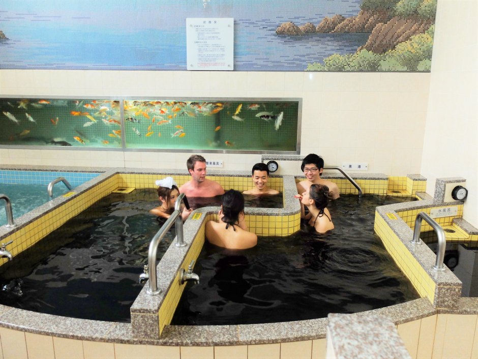 Сэнто баня в Японии