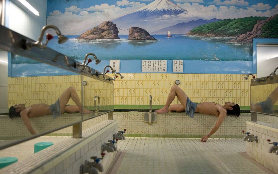 Сэнто баня в Японии