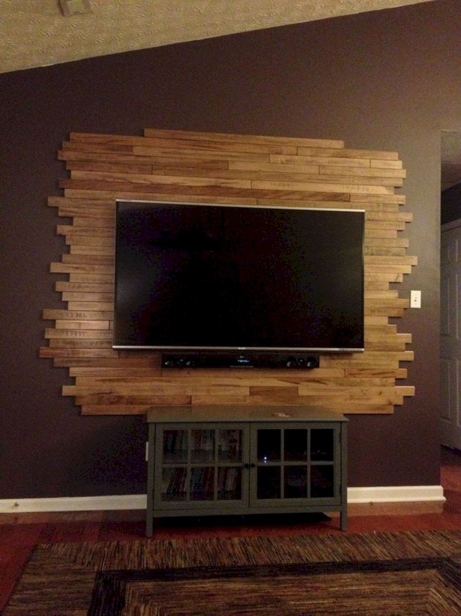 Декоративная панель за телевизором