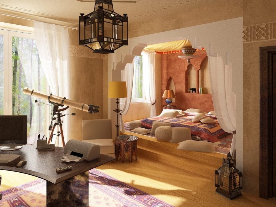 Спальня в татарском стиле