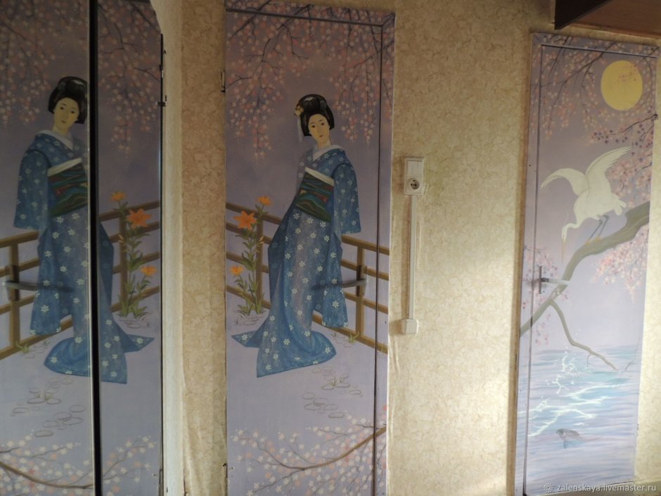 Украшения на дверях у японцев