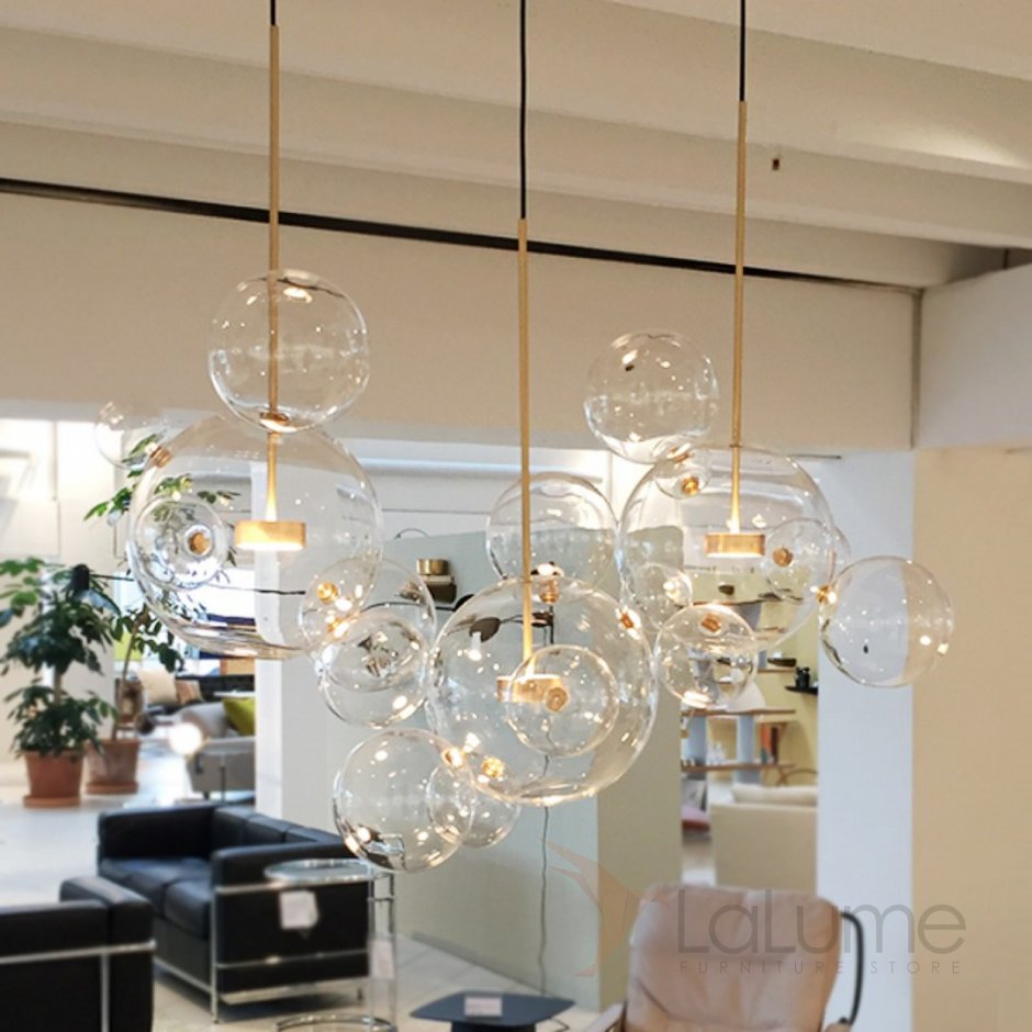 Люстра Glass Bubble Chandelier
