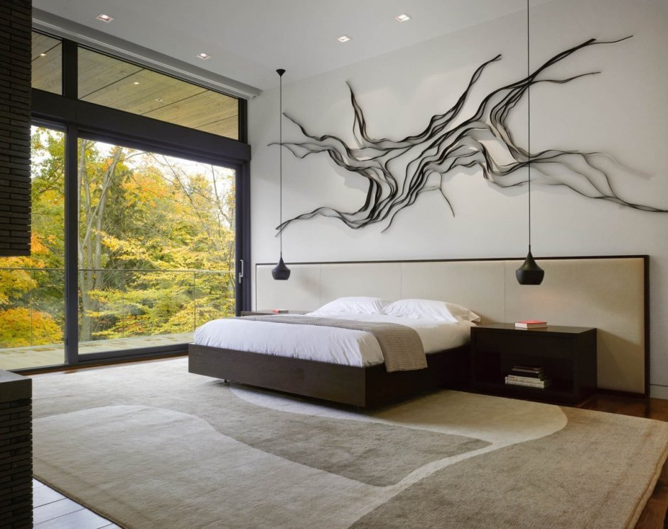 Декор спальни в современном стиле
