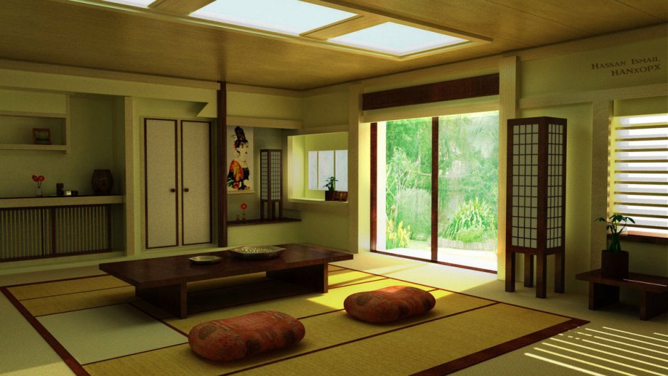 Квартира в традиционном японском стиле