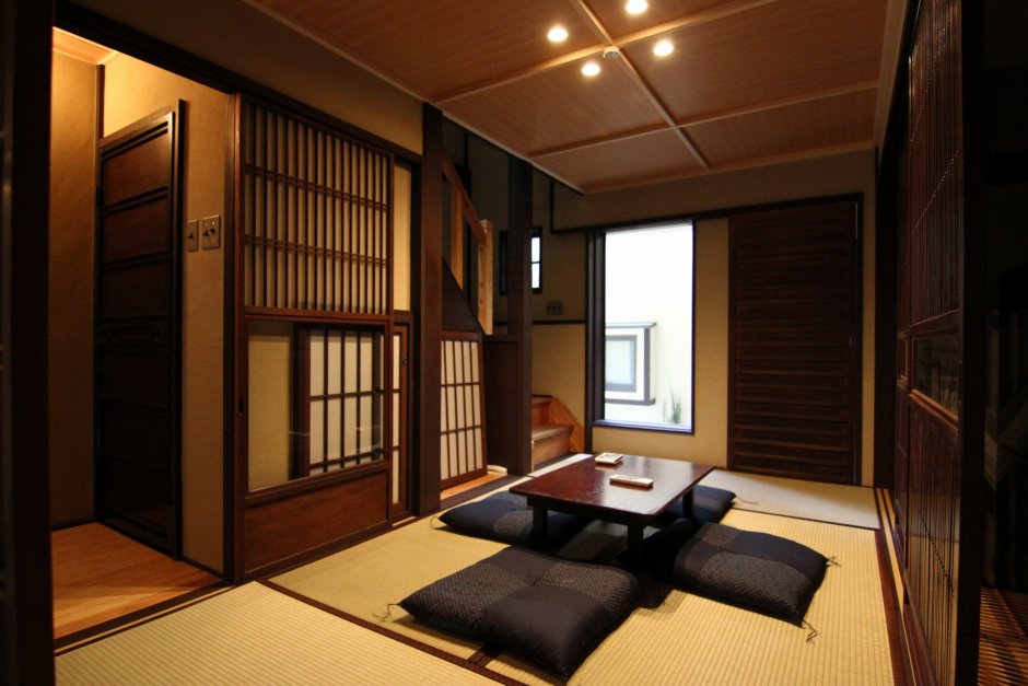 Японская спальня традиционная