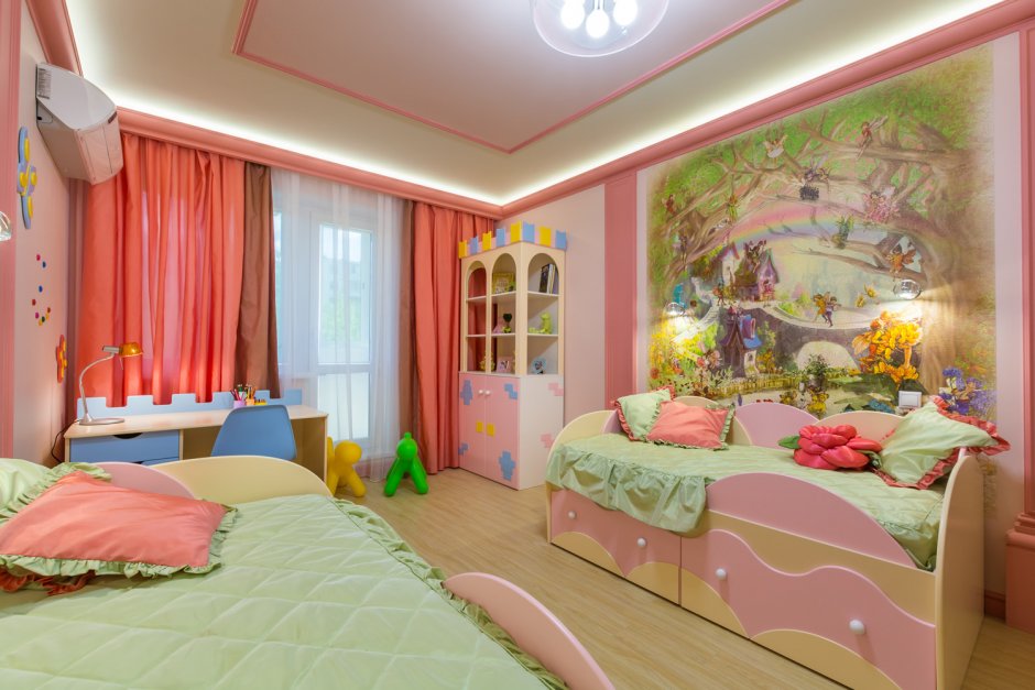 Комната для девочки 7 лет