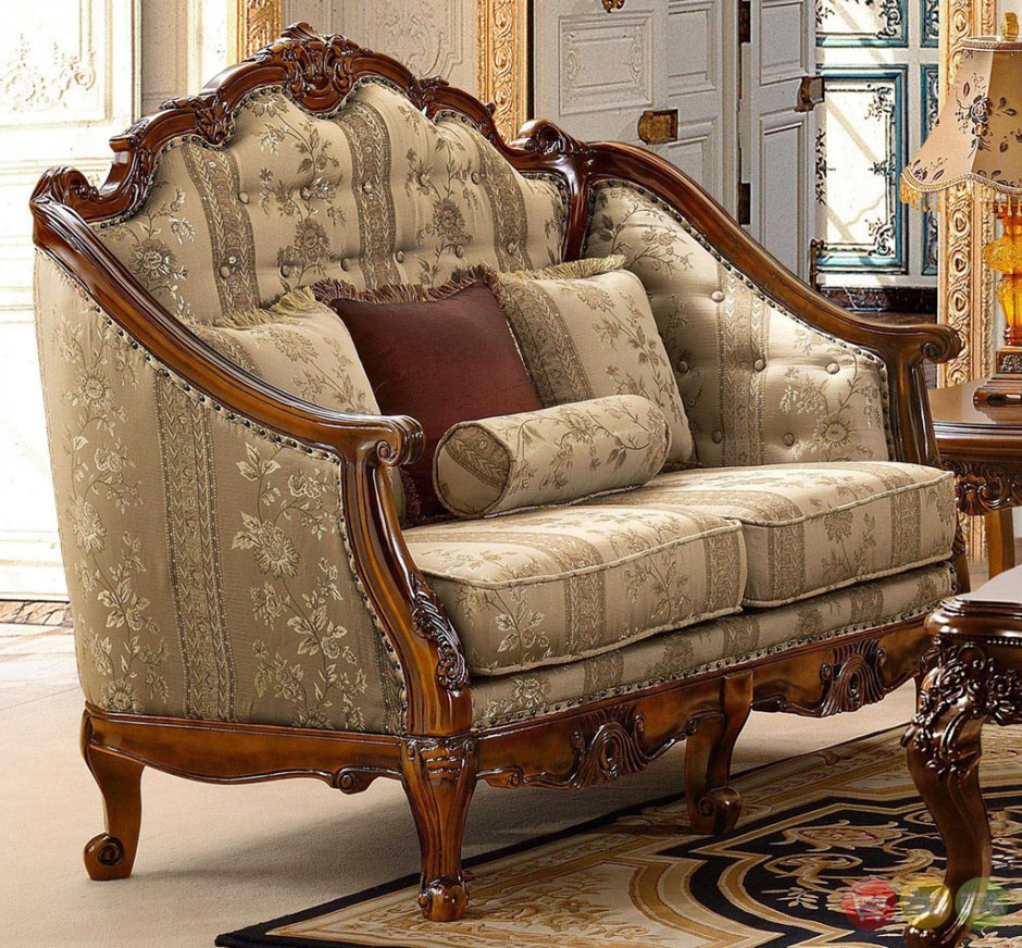Мягкая мебель в викторианском стиле