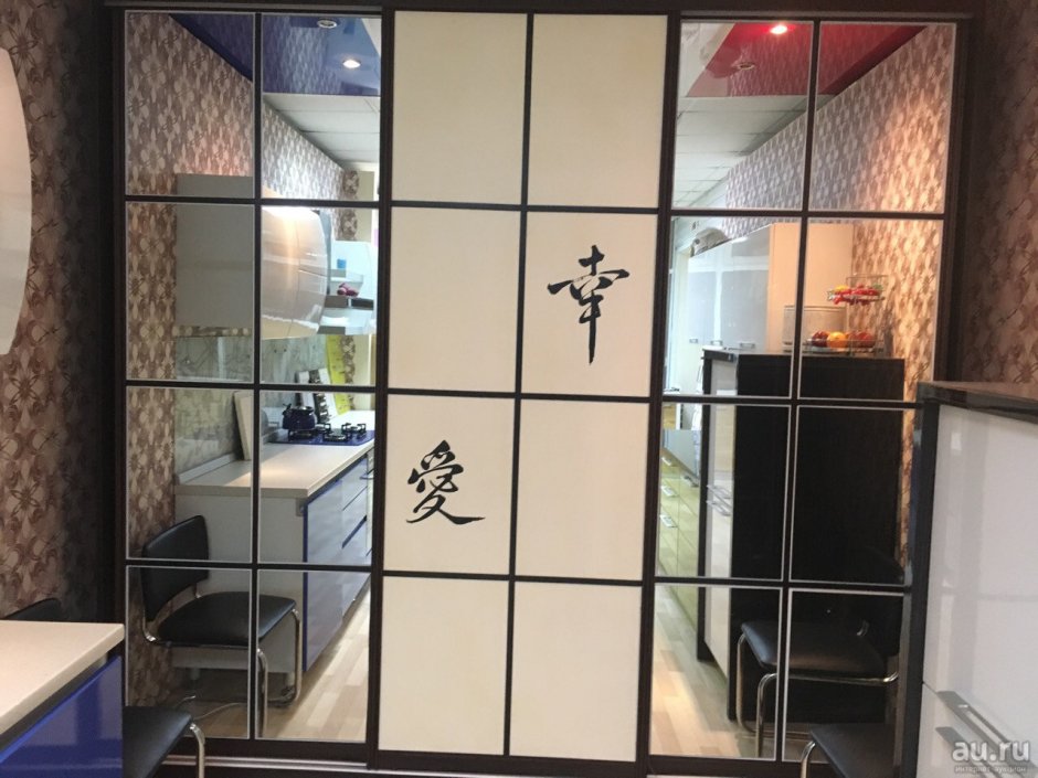 Икеа шкаф купе в японском стиле