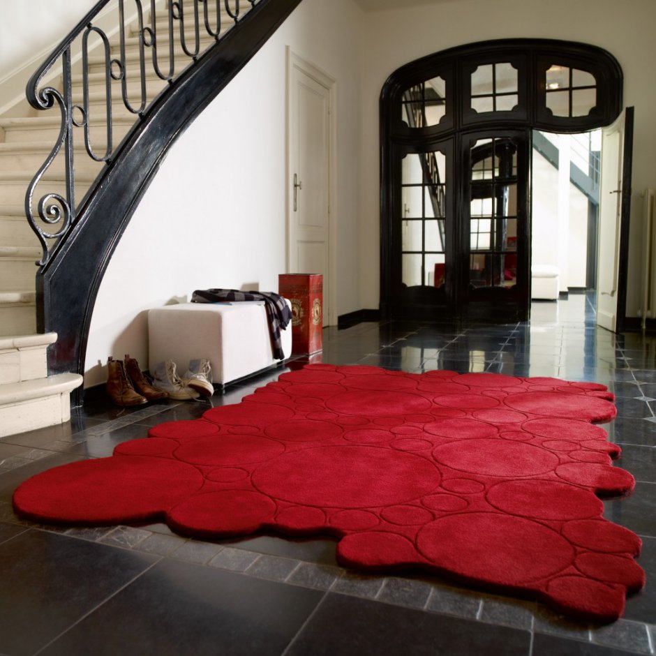 Необычные ковры в гостиную