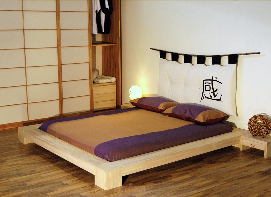 Кровать в китайском стиле (55 фото)