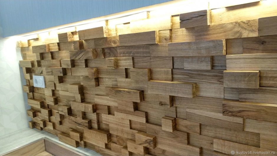 Реечные 3d-панели dekotech Wood d375pr