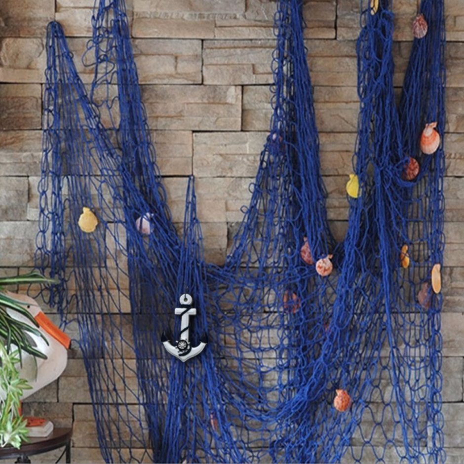 Рыболовная сеть декоративная