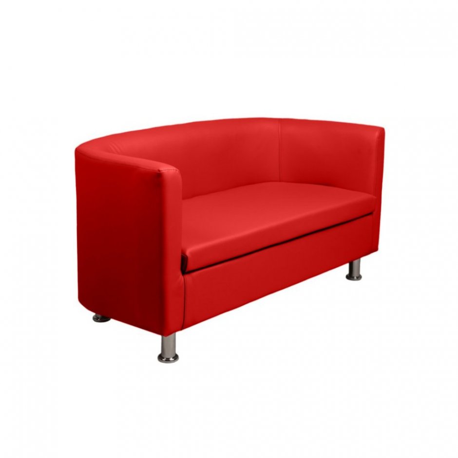 Стерн офисный диван красный