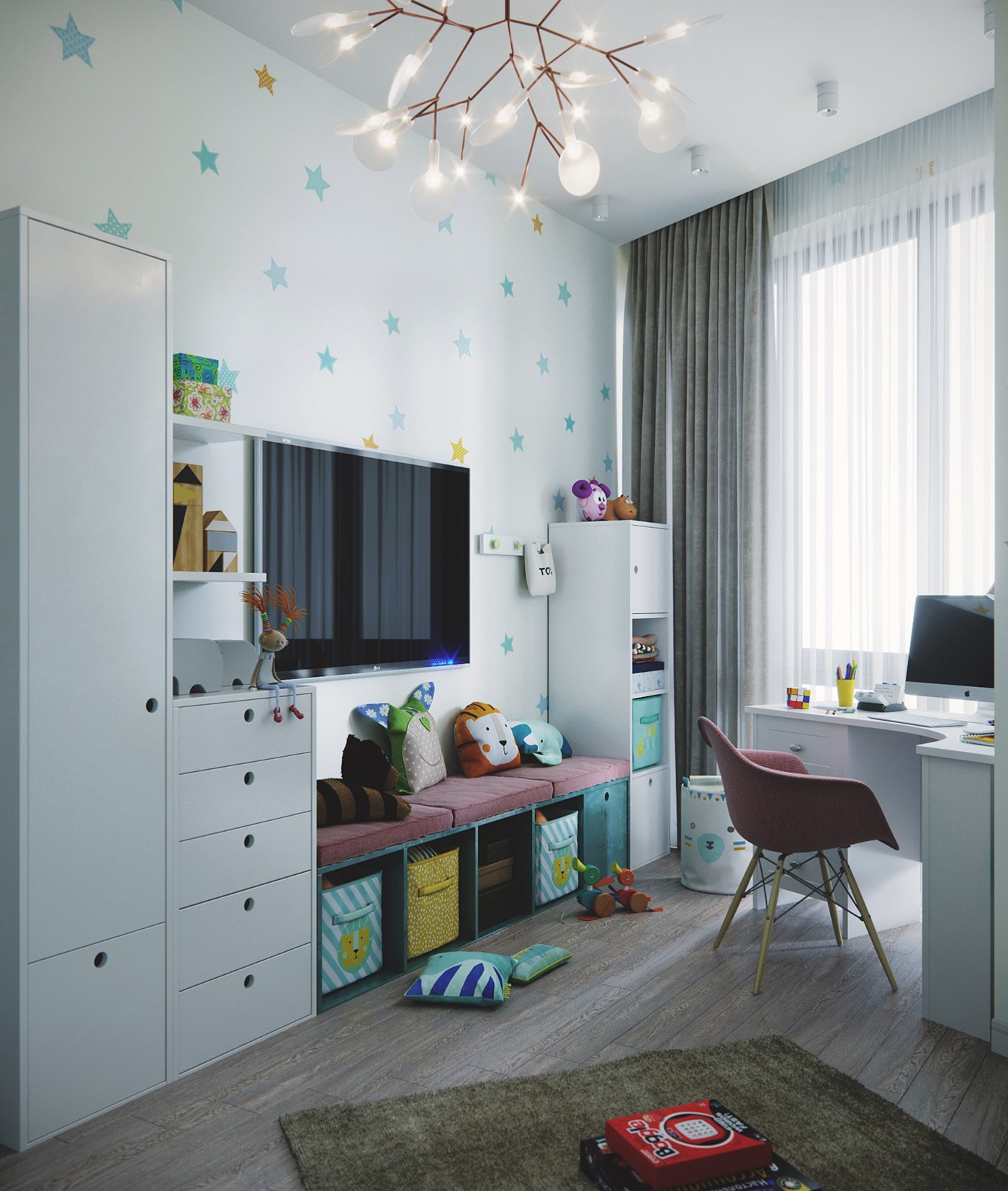 Детская комната от ИКЕА – стильный и современный дизайн (60 фото)