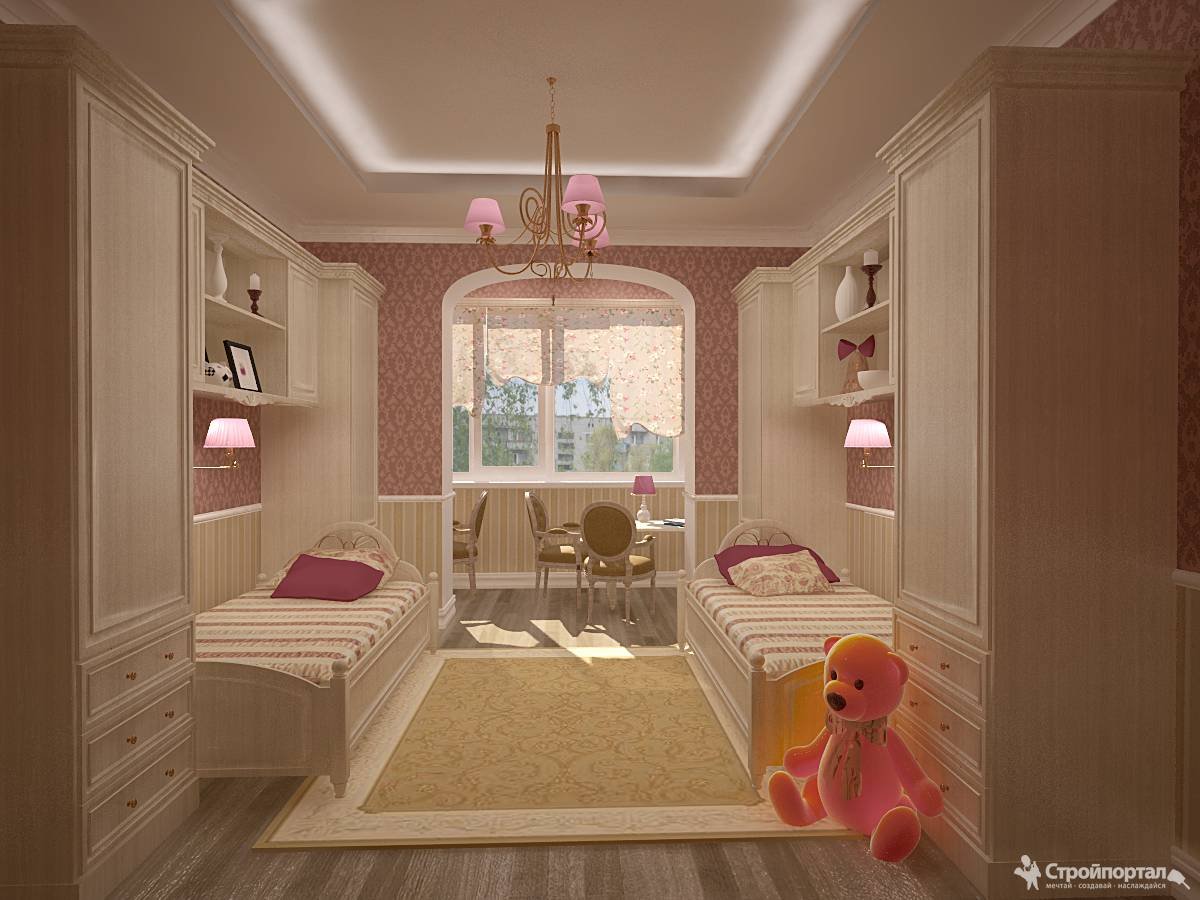 Детская комната для девочки 5 лет