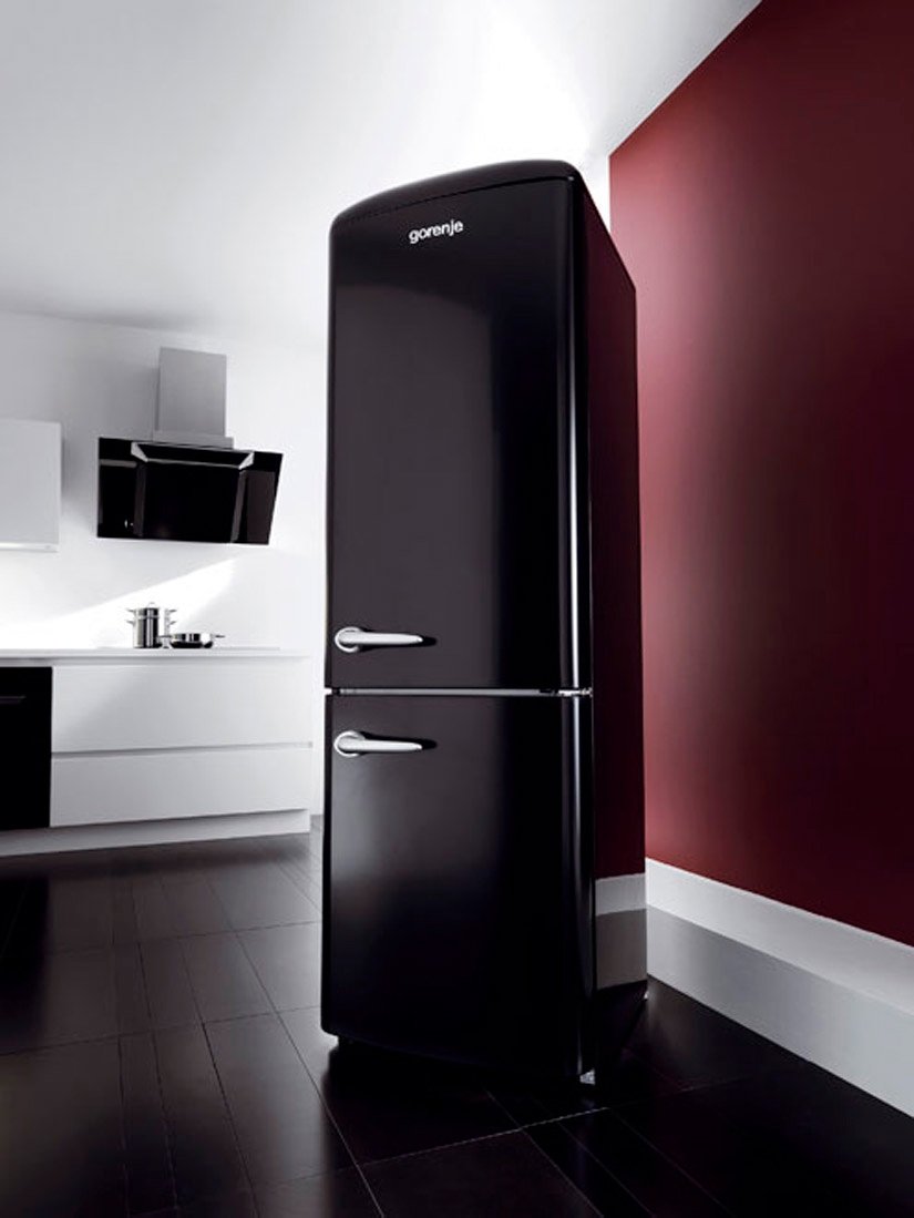 Midea 627 холодильник черный