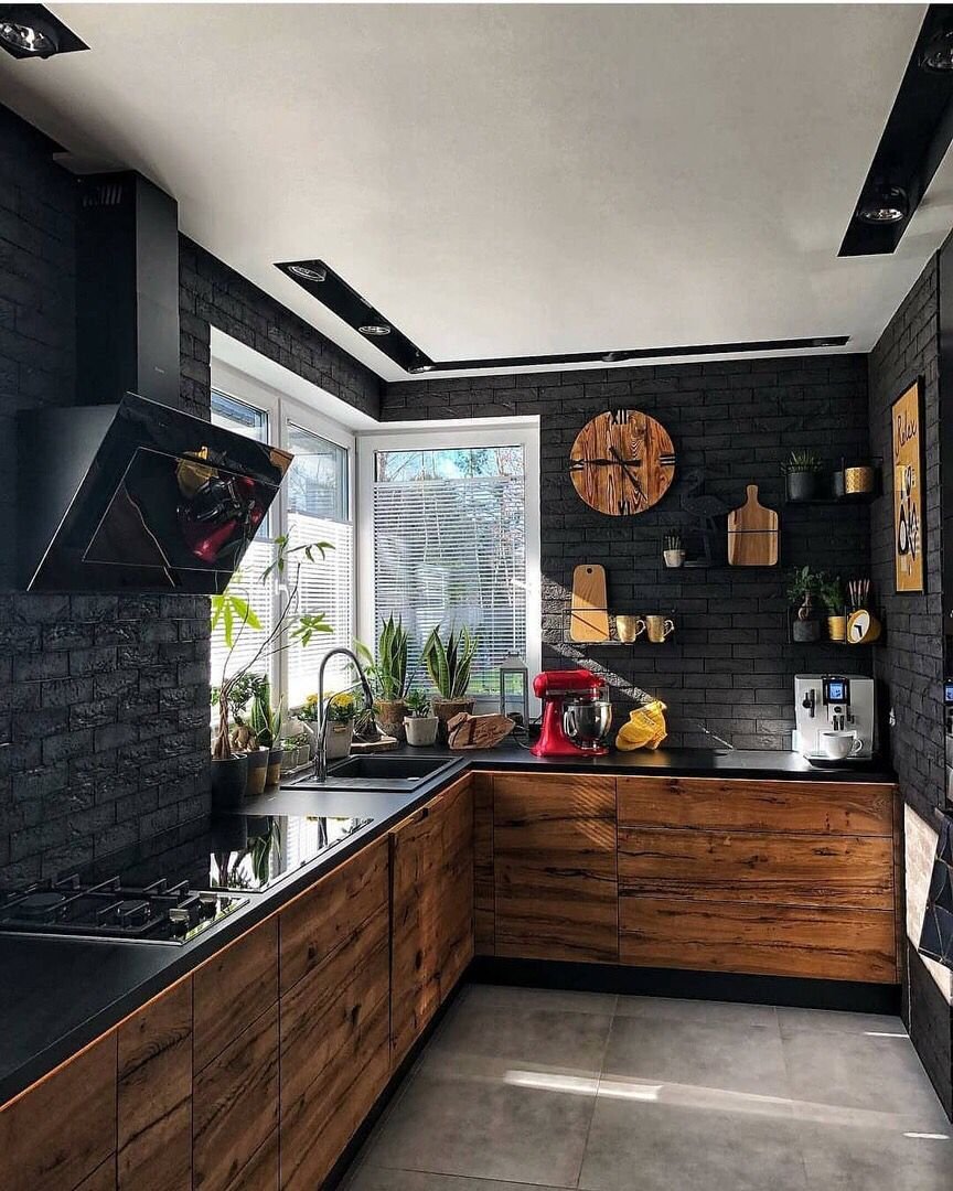 Кухня лофт 10 кв.м