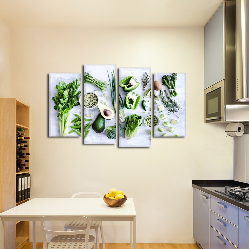 Как повесить правильно картины в интерьере кухни — 205+ (Фото) Стильных и Красивых Идей