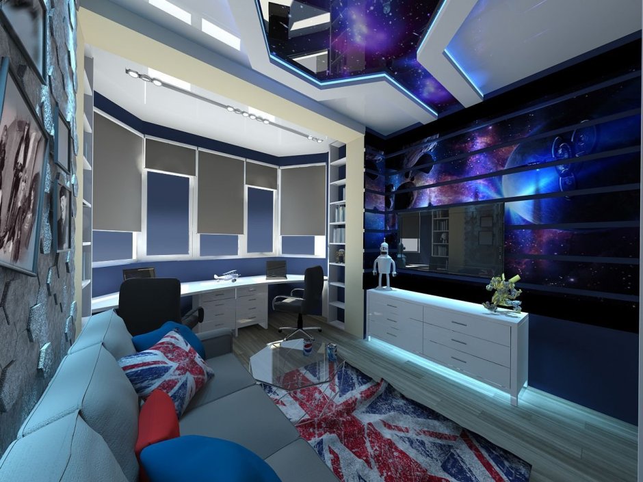 Крутая комната для подростка
