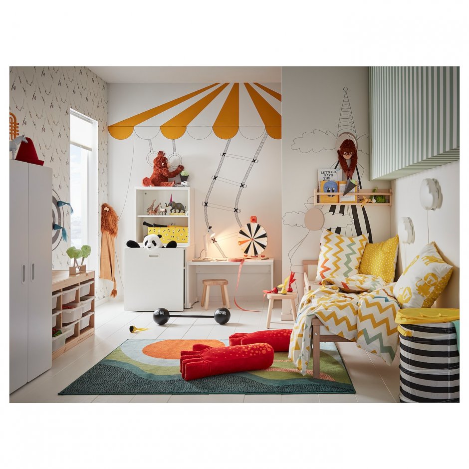 Ikea детская комната интерьер