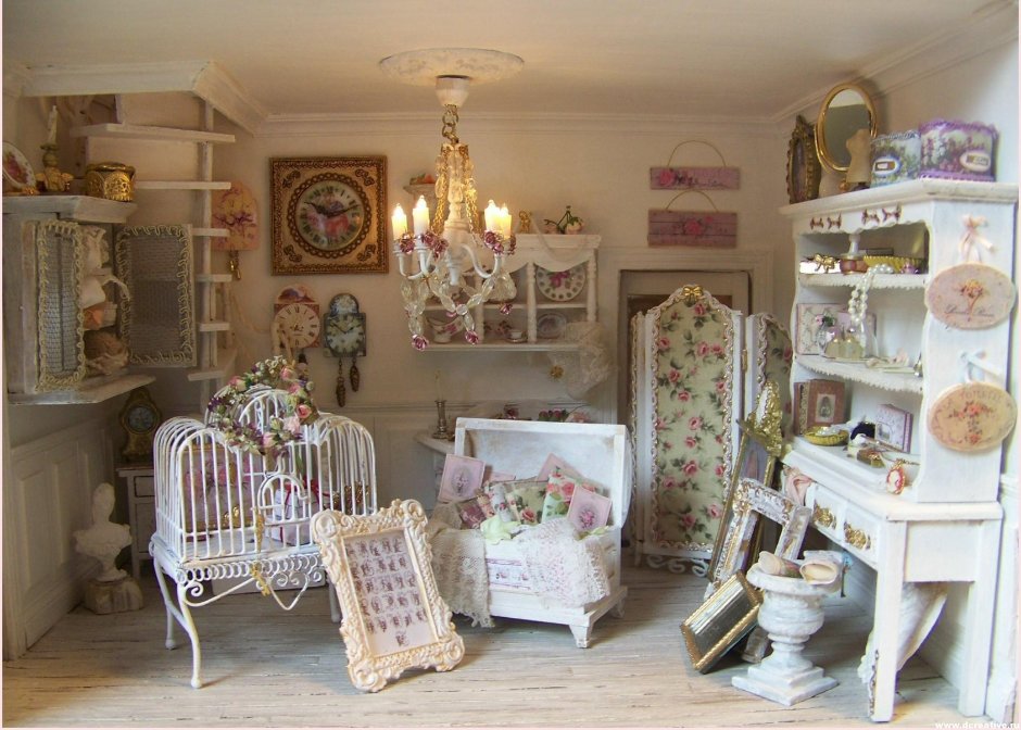 Shabby Chic стиль в интерьере