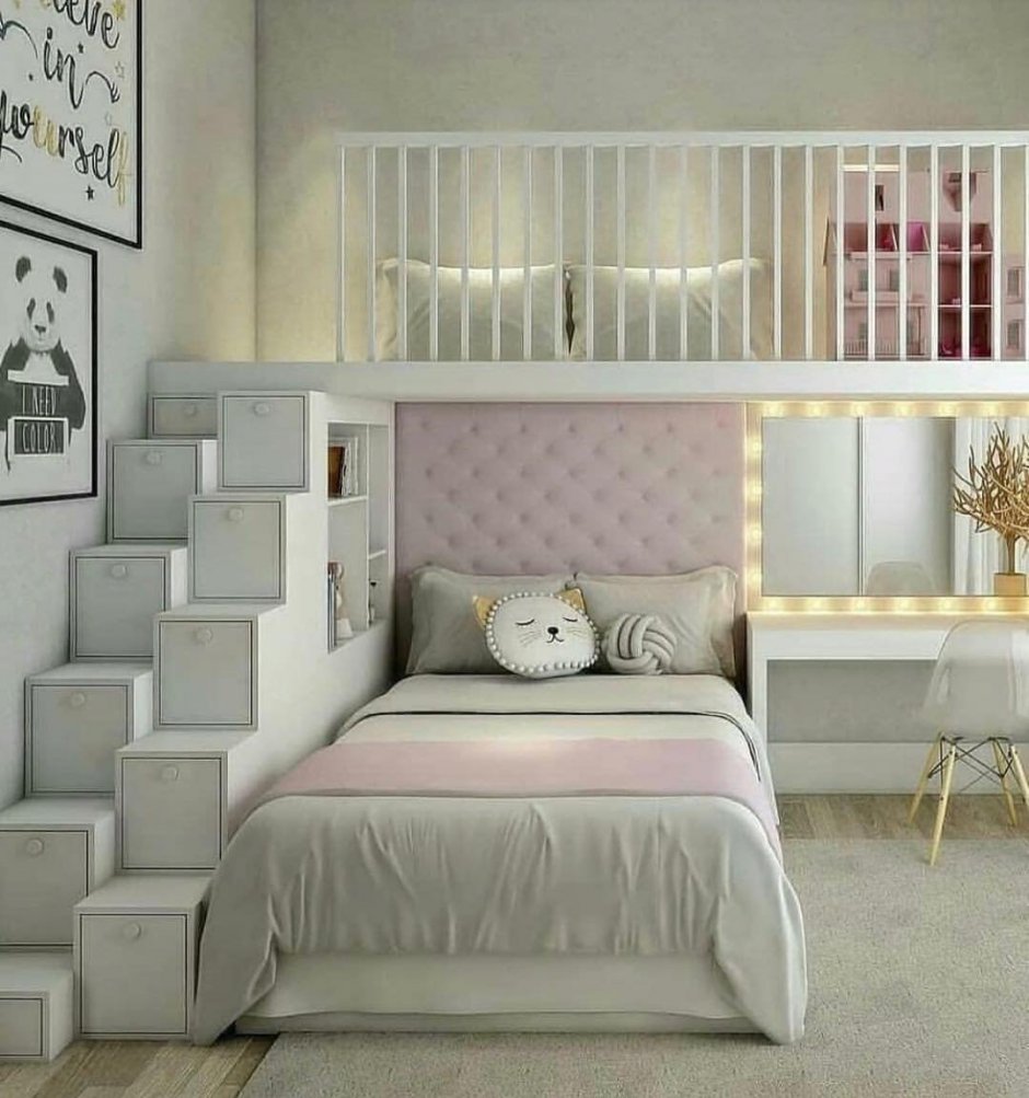 Детская комната для подростка девушки