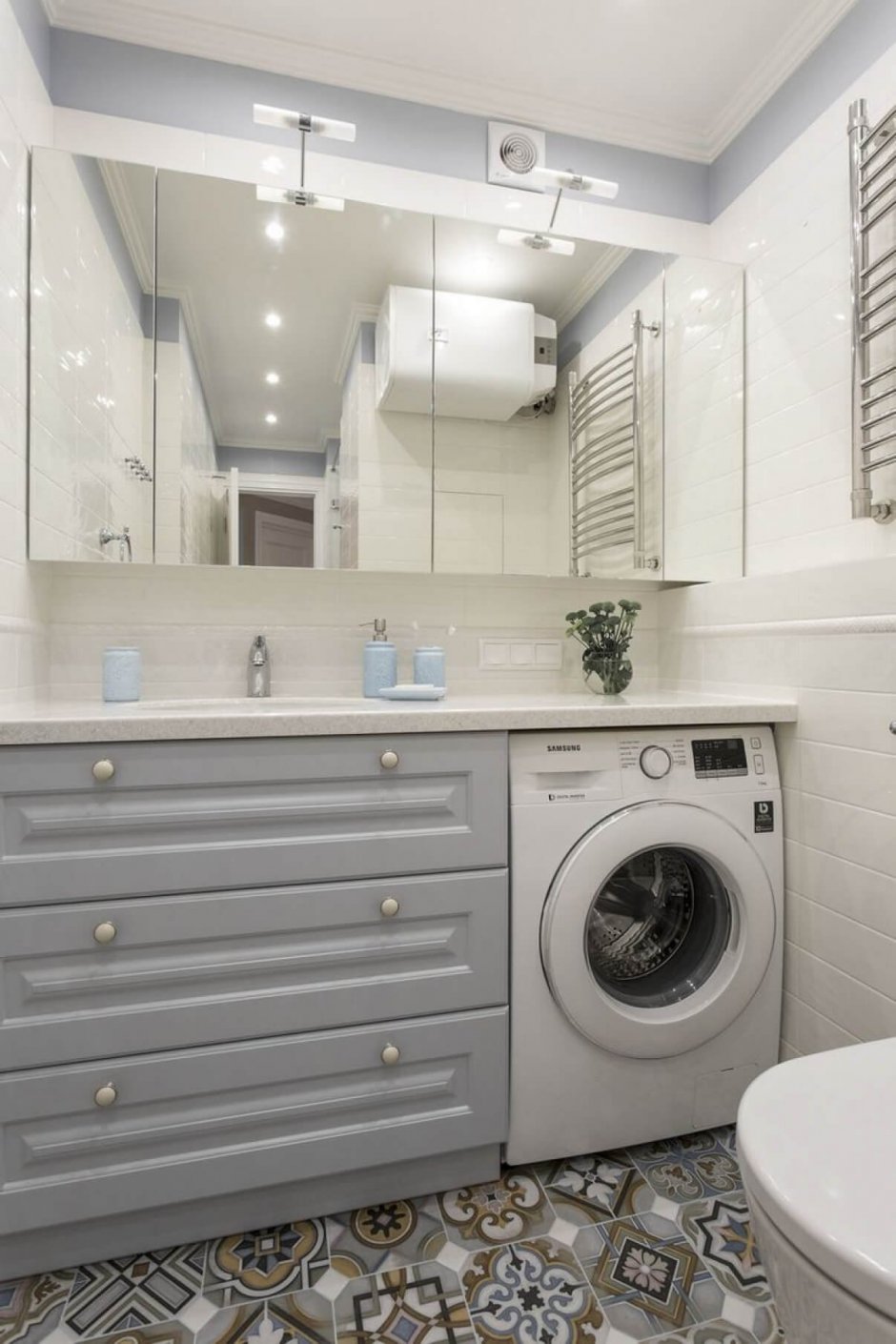 Ванные комнаты со стиральной машиной