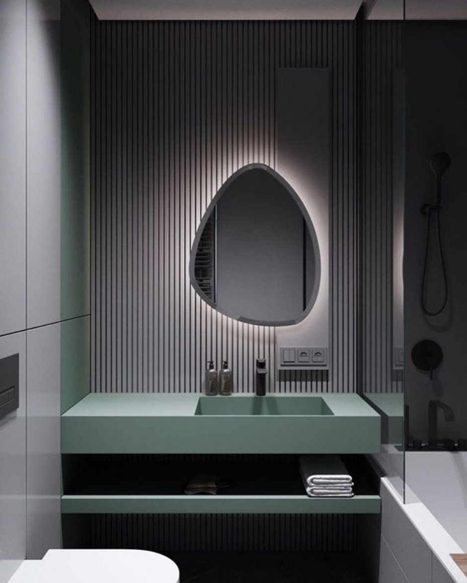 Дизайнерские зеркала в ванную