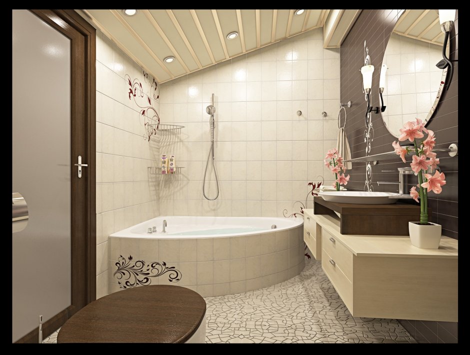 Красивые Ванные комнаты в квартире