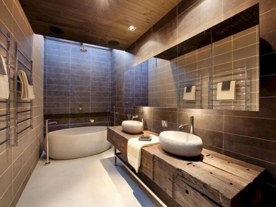 Ванные комнаты в современном стиле