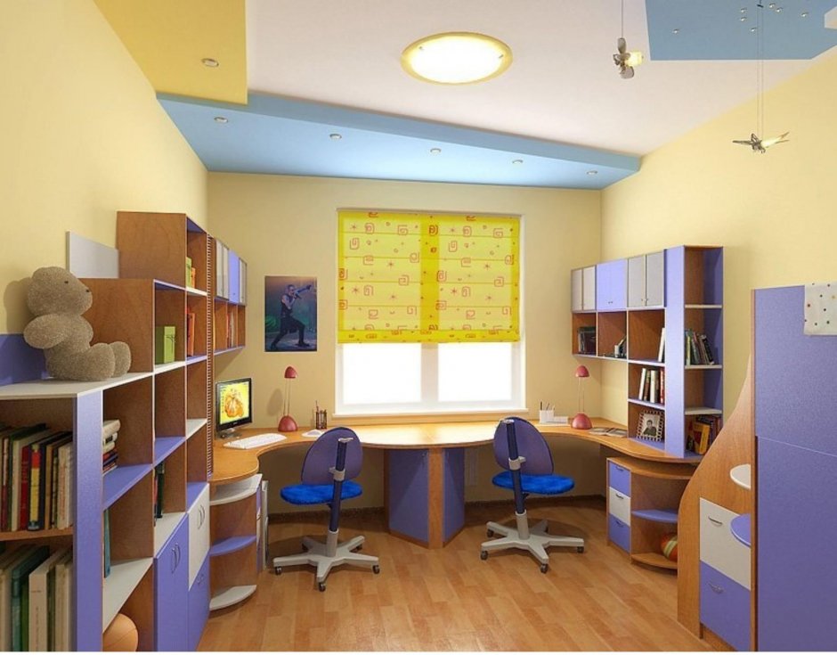 Детская комната для школьника