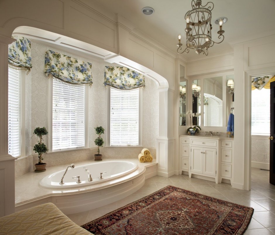 Красивые Ванные комнаты в классическом стиле