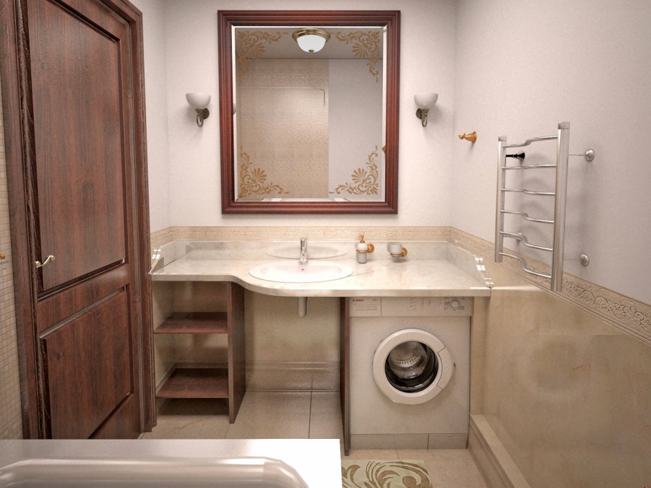 Брежневские Ванные комнаты дизайн